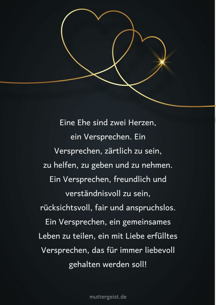 Coole Hochzeitssprüche für eine außergewöhnliche Hochzeitskarte