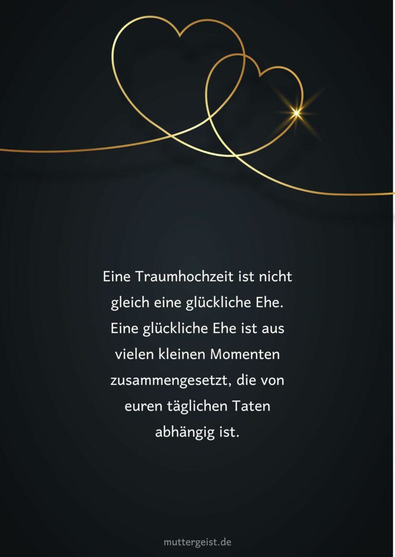 Coole Hochzeitssprüche für eine außergewöhnliche Hochzeitskarte