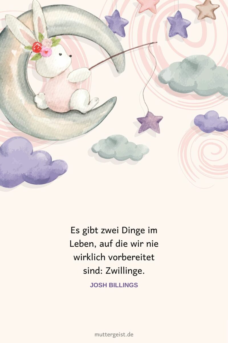 Gefühlvolle Glückwünsche zur Geburt von Zwillingen