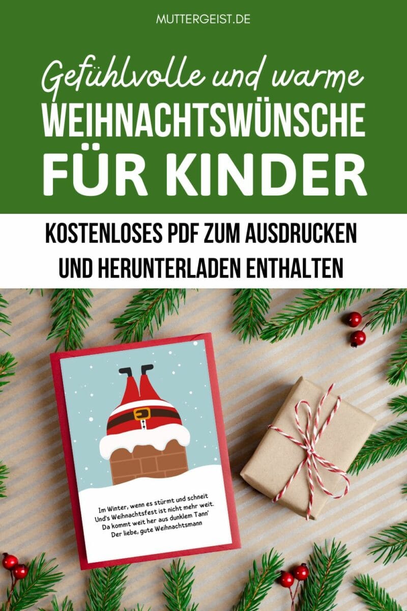 Gefühlvolle und warme Weihnachtswünsche für Kinder