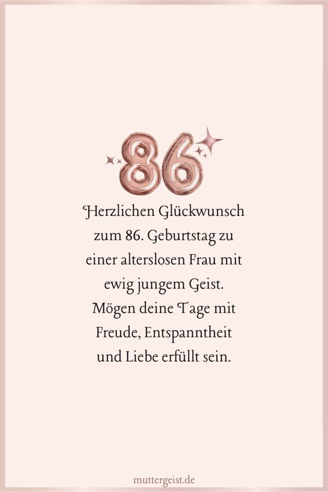 Brainbox Candy Geburtstagskarte Zum 86. – Weißgoldfolie, 120x170 Mm, Blanko Innen, Inkl. Umschlag (Made In UK)