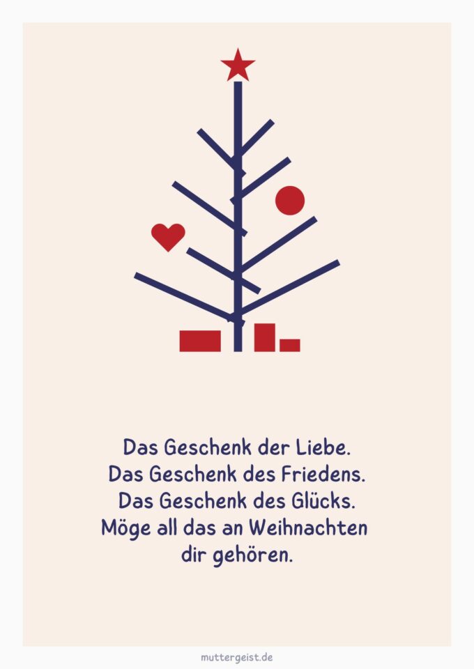 Die schönsten Weihnachtswünsche für Weihnachtskarten