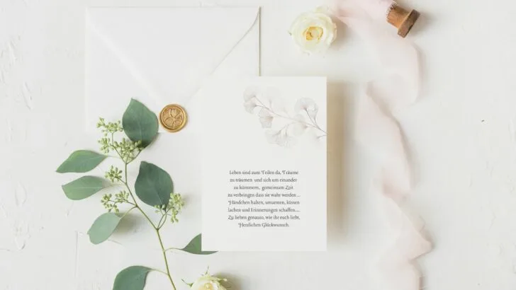 Originelle Glückwünsche zur Hochzeit für frisch Vermählte