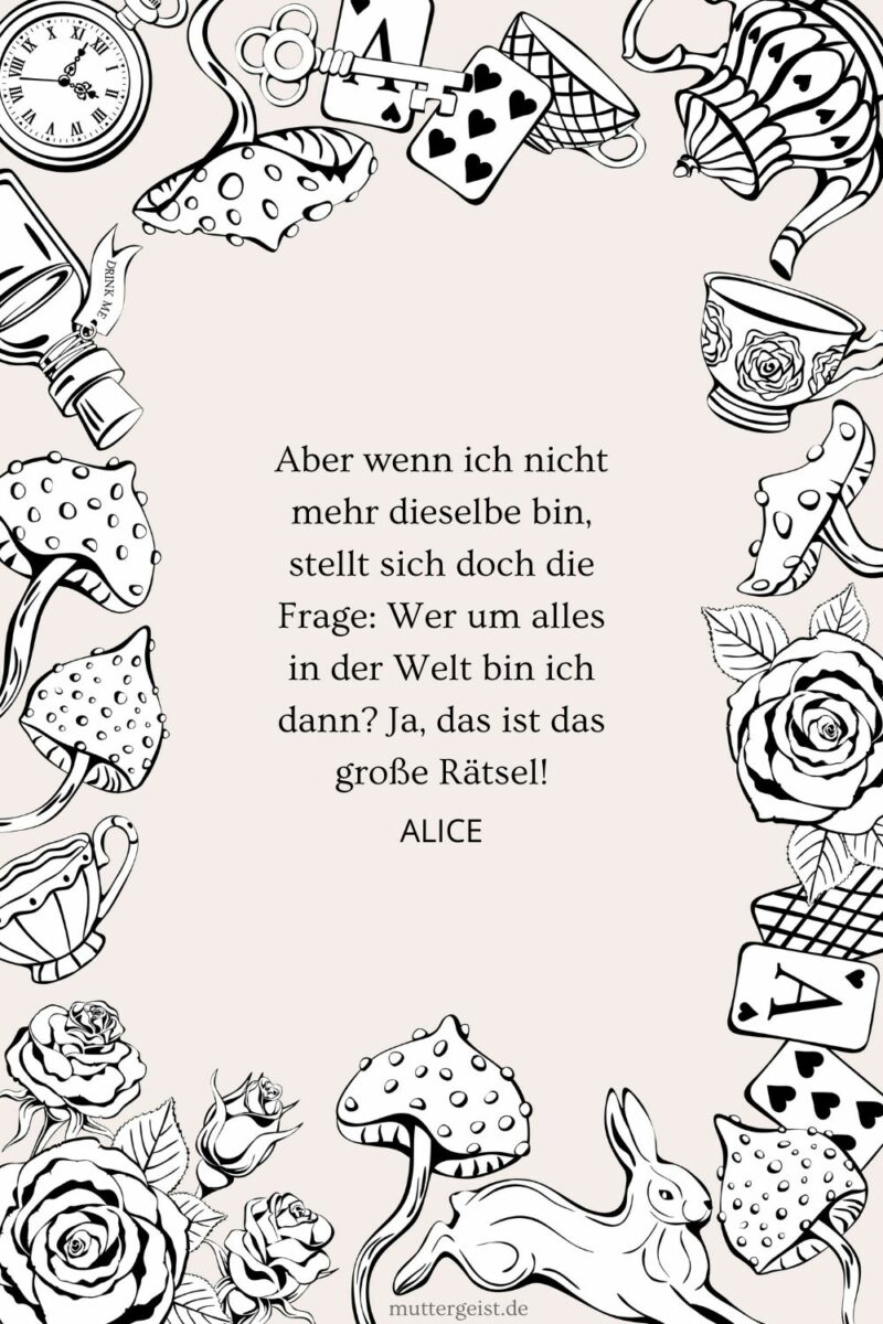 Die schönsten und wundersamsten „Alice im Wunderland“ Zitate
