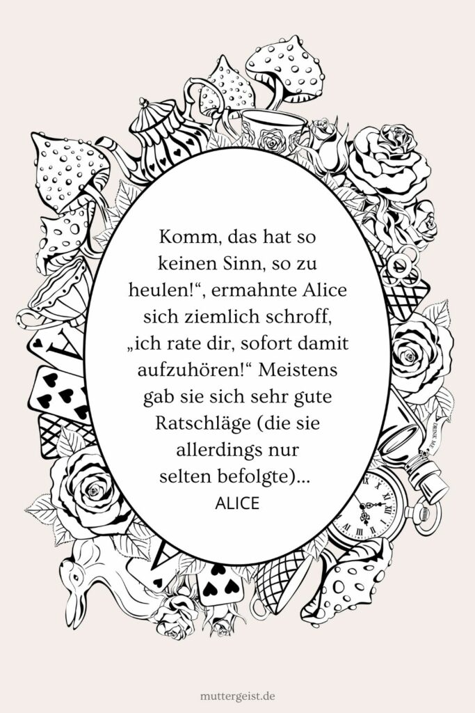 Die schönsten und wundersamsten „Alice im Wunderland“ Zitate