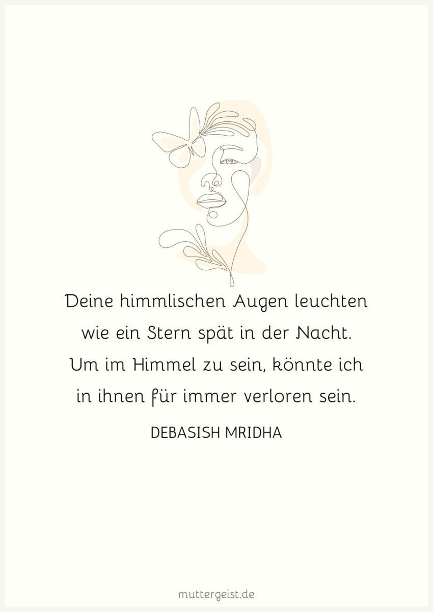 45 wunderbare schöne Augen Sprüche, die inspirieren