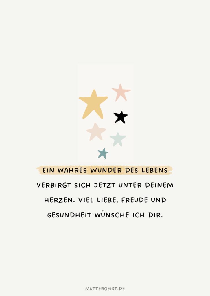 Schöne Glückwünsche und süße Sprüche für werdende Mütter