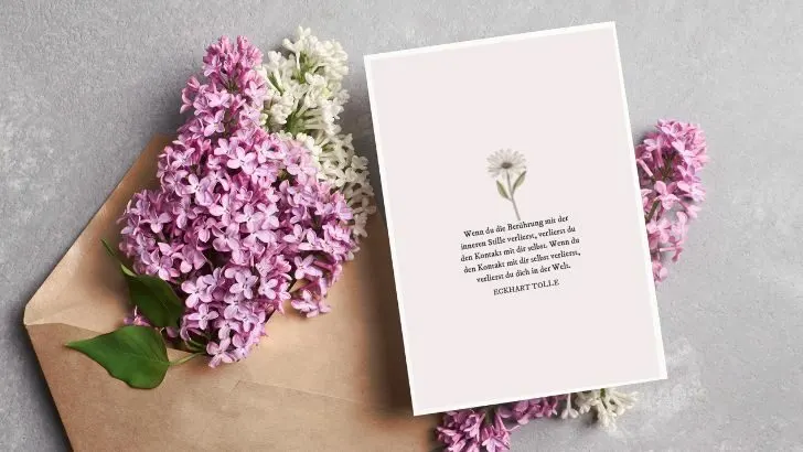 Friedliche Zitate über Ruhe und Gelassenheit zum Entspannen