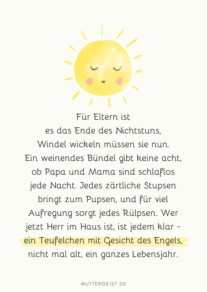 Schöne Sprüche zum Babyglück und Zitate zur Geburt