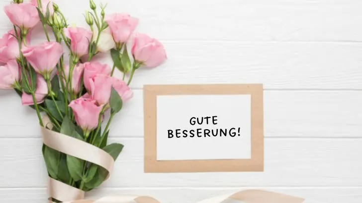 Herzliche und aufmunternde freundschaftliche Genesungswünsche