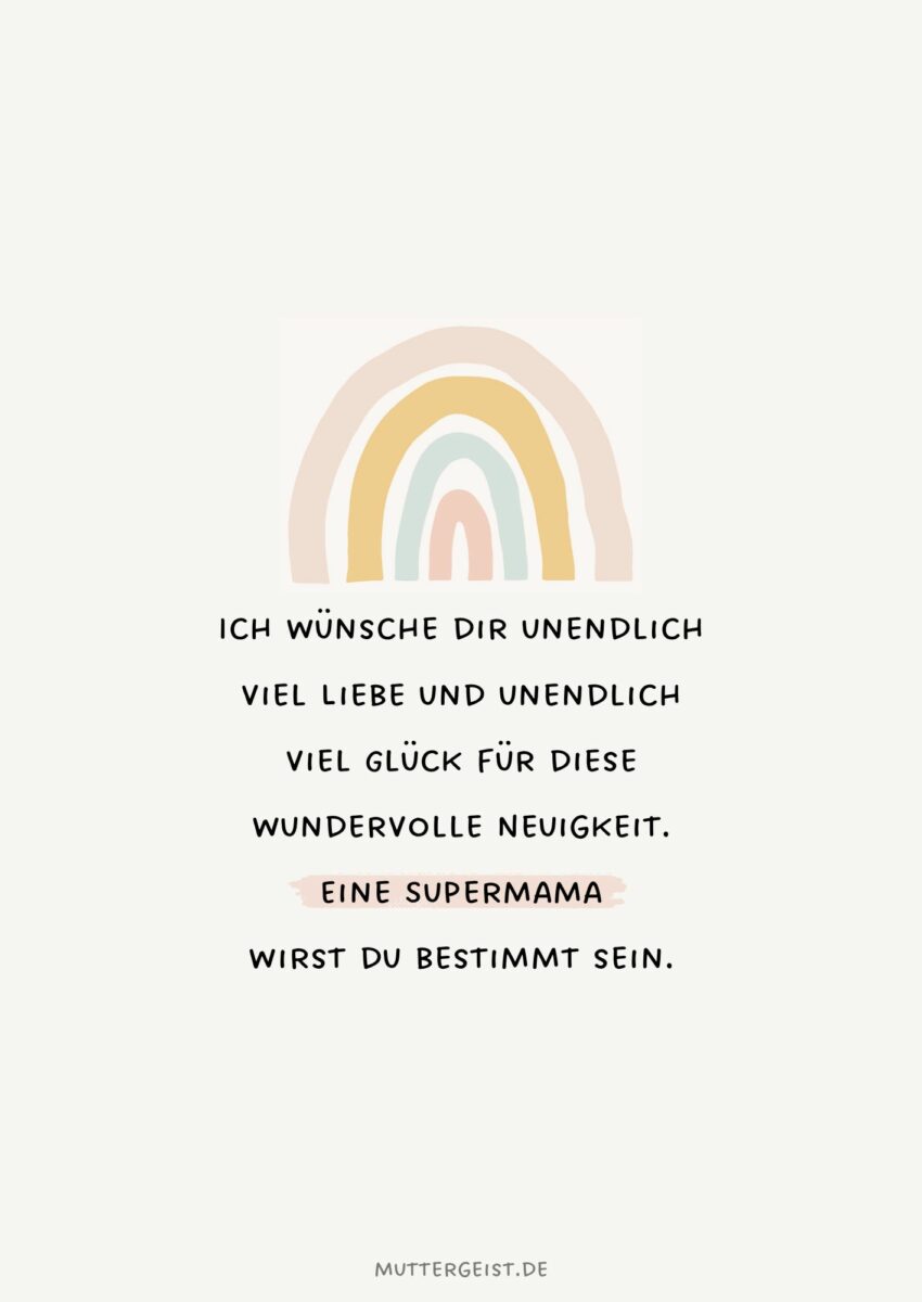 Schöne Glückwünsche und süße Sprüche für werdende Mütter