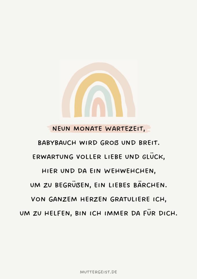 Schöne Glückwünsche und süße Sprüche für werdende Mütter