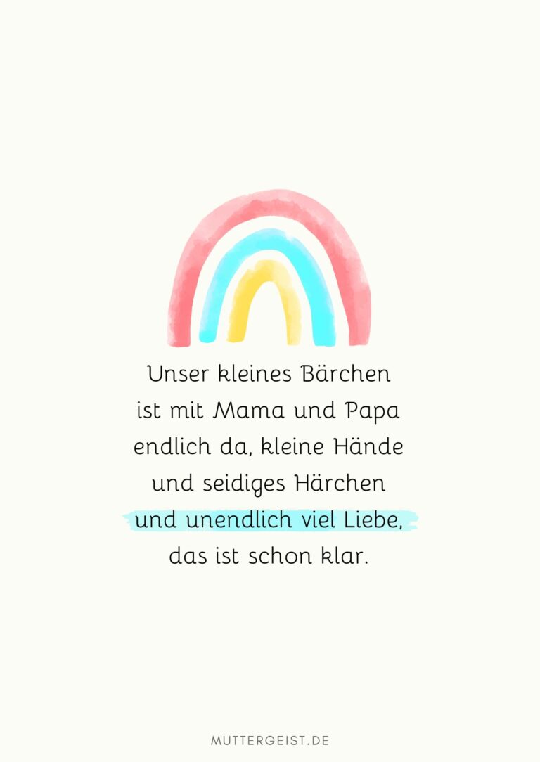Schöne Sprüche zum Babyglück und Zitate zur Geburt