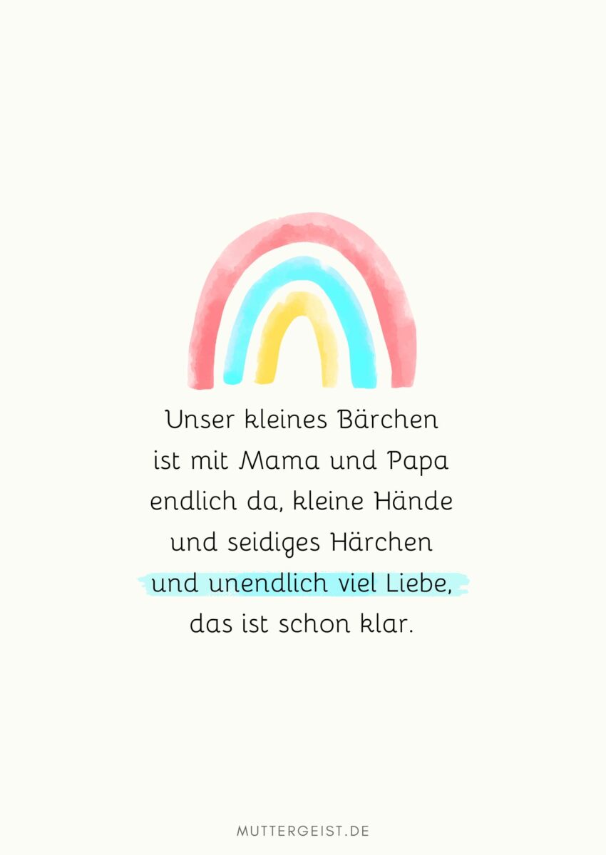 Schöne Sprüche zum Babyglück und Zitate zur Geburt