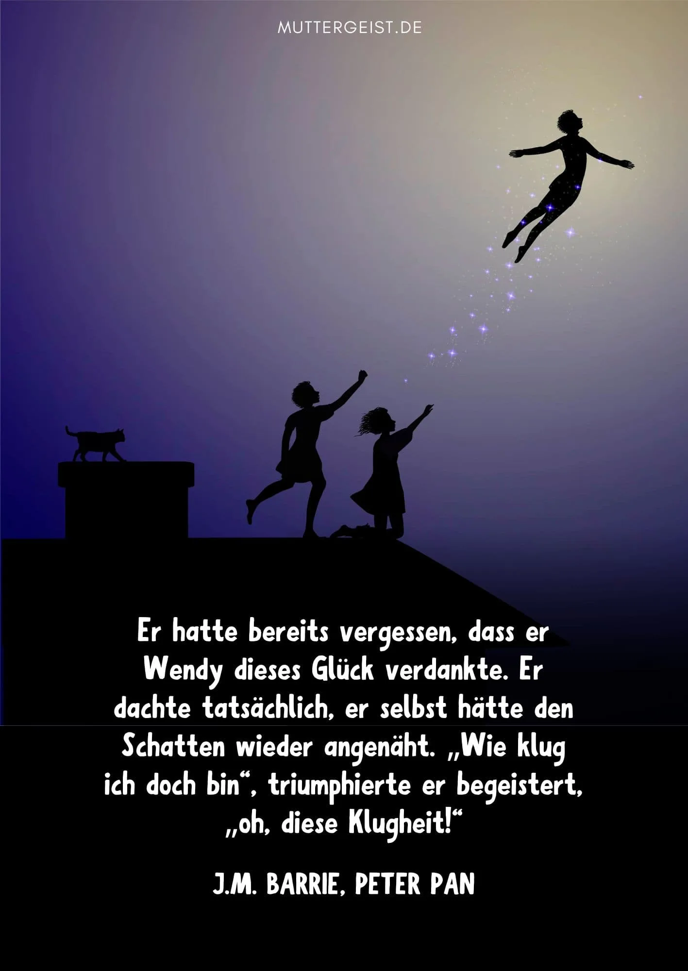 Zitat über Wendy aus Peter Pan
