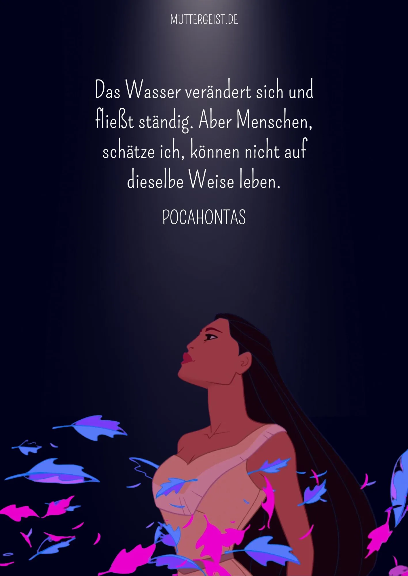 Pocahontas Zitat