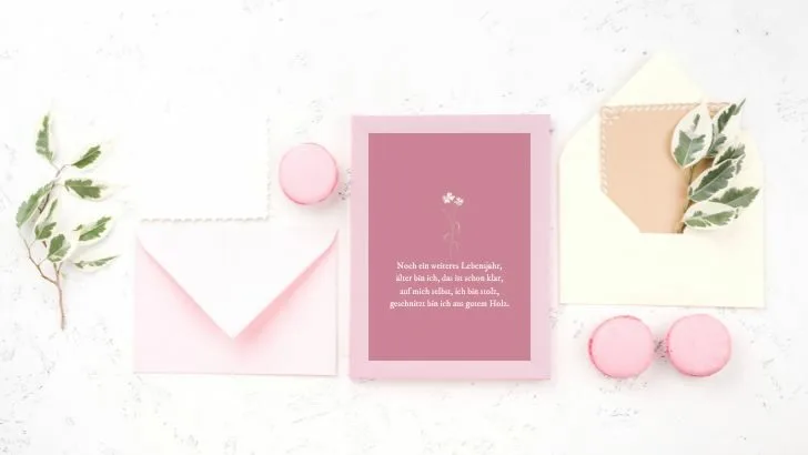 Tolle und muntere Geburtstagswünsche für mich selbst