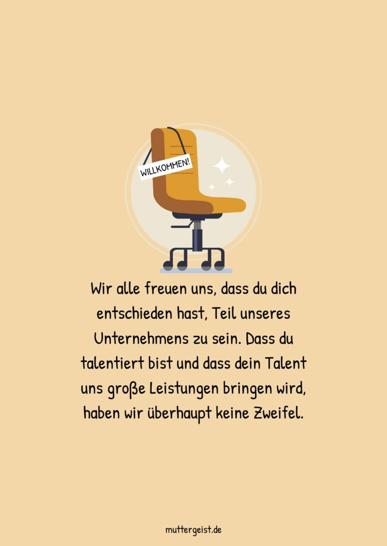 Erstklassige Sprüche zur Begrüßung neuer Mitarbeiter