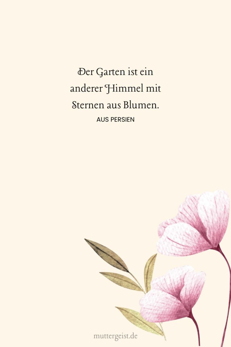 Frische BlumenSprüche zum Erblühen