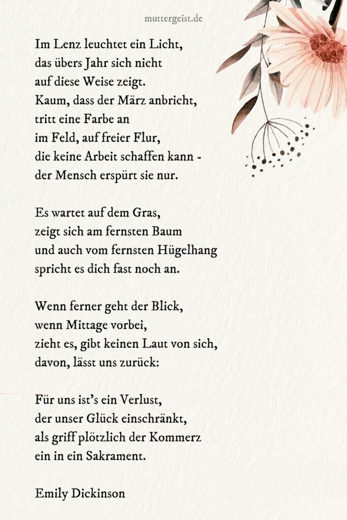 20 Frühlingsgedichte zum Genießen und Schwärmen