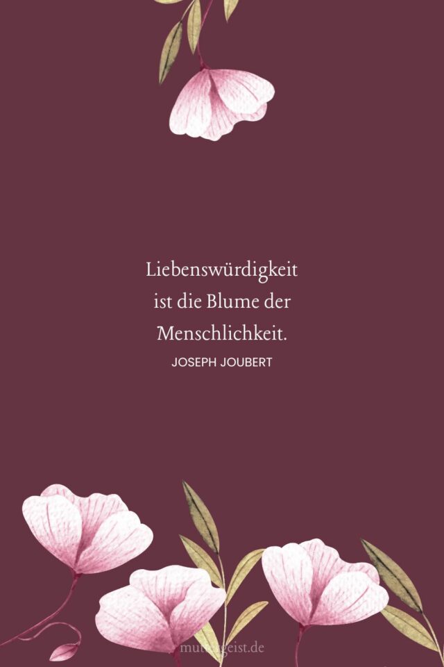 Frische BlumenSprüche zum Erblühen