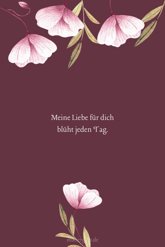 Frische BlumenSprüche zum Erblühen