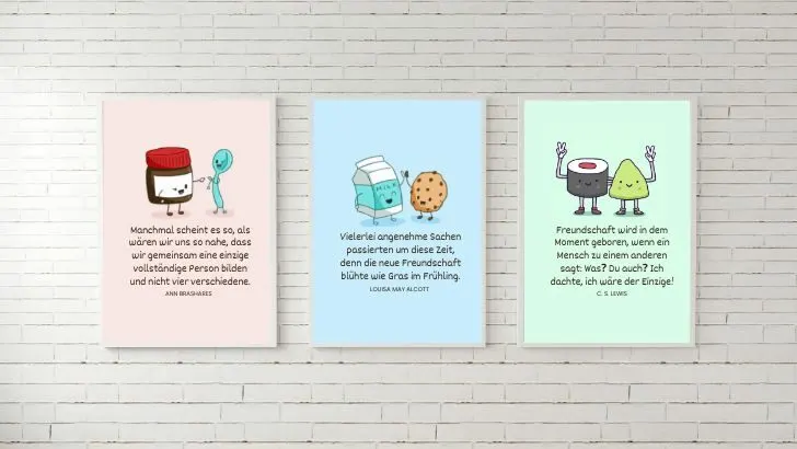 Schöne und herzerwärmende Freundschaft-Sprüche