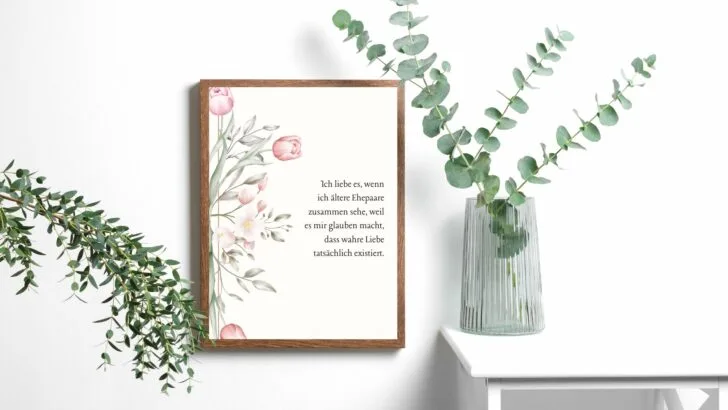 Eiserne Hochzeit-Sprüche für den großen Ehrentag