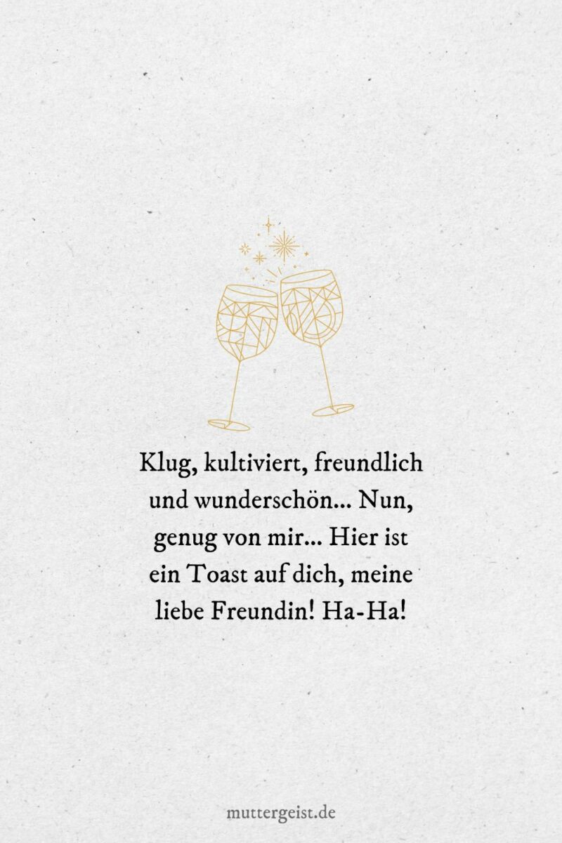20 Wege, um mit Stil zum Geburtstag anzustoßen