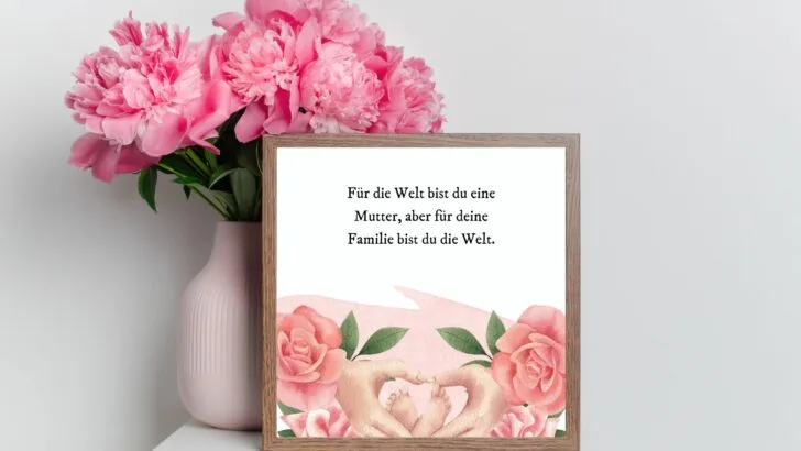 Mutterliebe-Sprüche, die die größte aller Lieben feiern