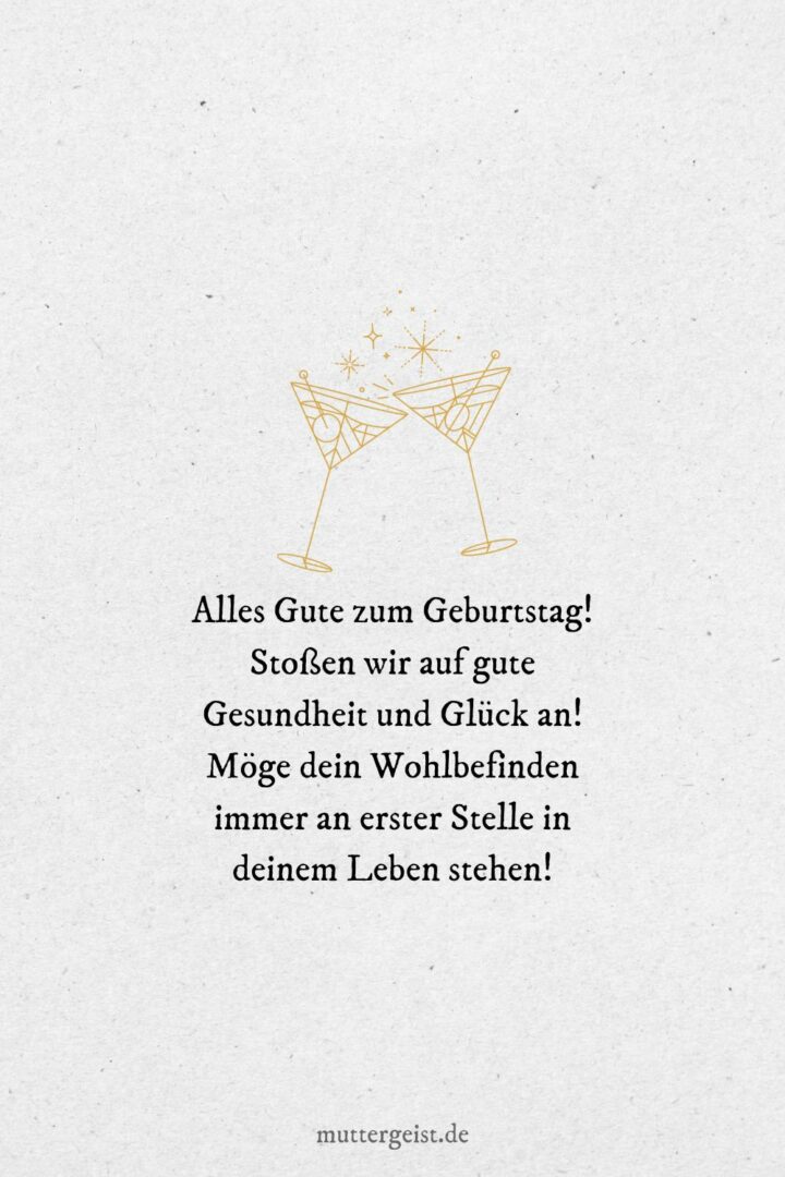 20 Wege, um mit Stil zum Geburtstag anzustoßen