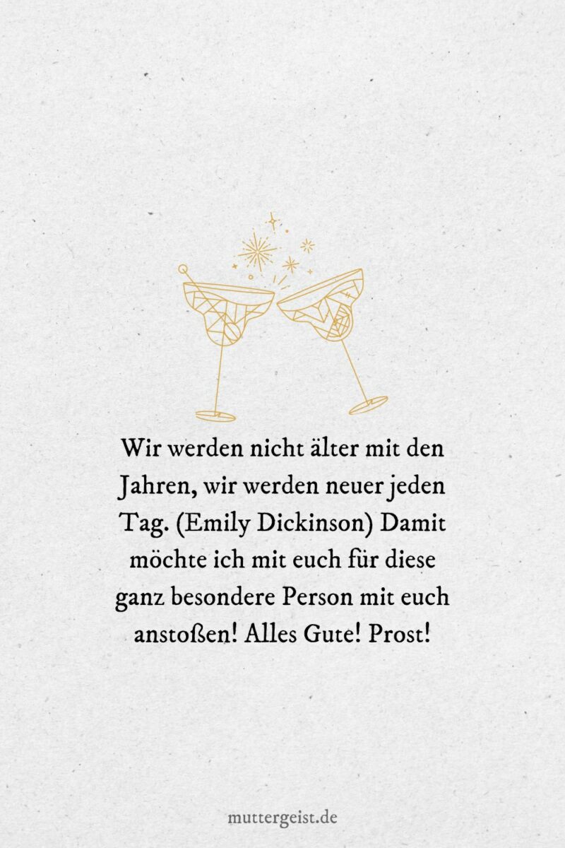 20 Wege, um mit Stil zum Geburtstag anzustoßen