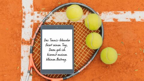 Wunderschöne Geburtstagswünsche für TennisLiebhaber