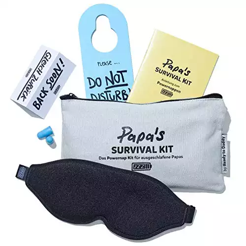 Das Powernap Kit Geschenk für frischgebackene Papas