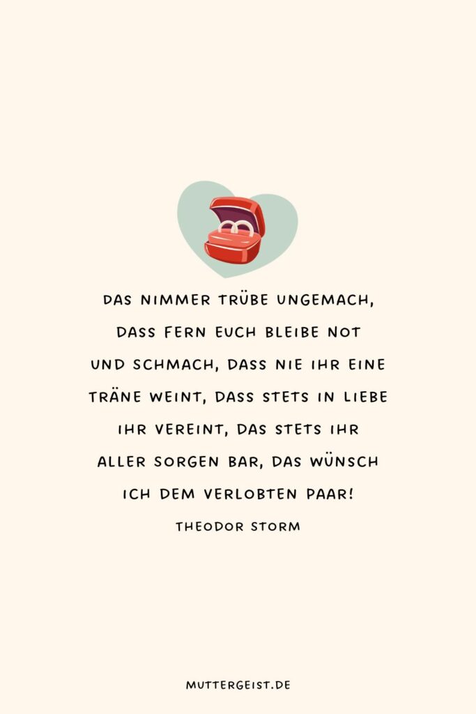 Die besten Sprüche, um zur Verlobung zu gratulieren