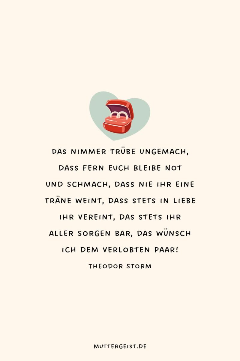 Die besten Sprüche, um zur Verlobung zu gratulieren