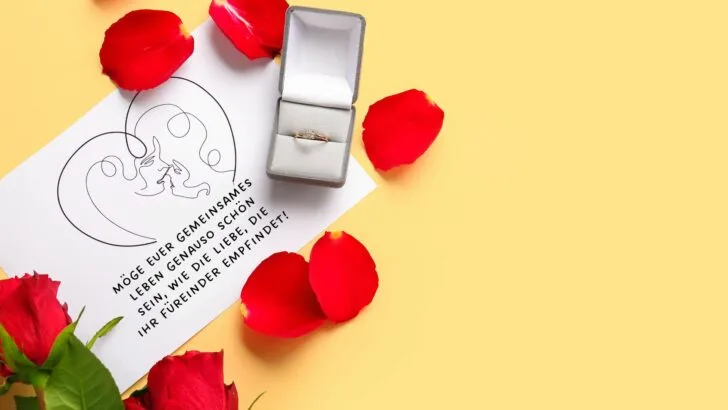 Die besten Sprüche, um zur Verlobung zu gratulieren