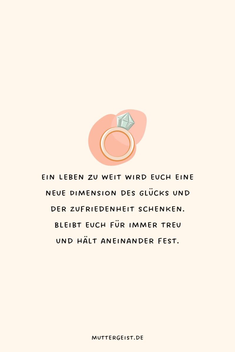 Die besten Sprüche, um zur Verlobung zu gratulieren