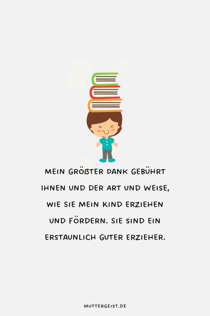 ErzieherSprüche zum Lieben und Lachen