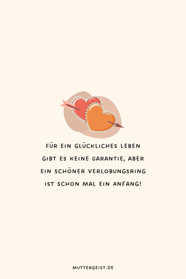 Die besten Sprüche, um zur Verlobung zu gratulieren