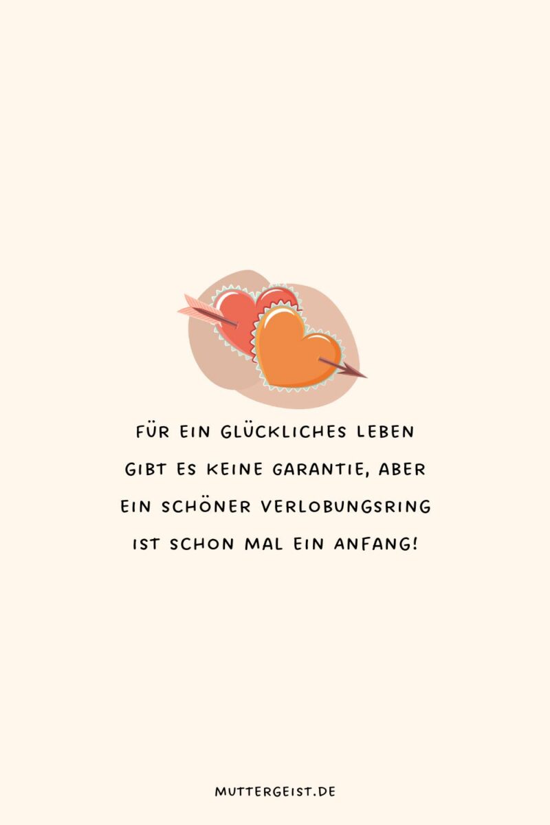 Die besten Sprüche, um zur Verlobung zu gratulieren