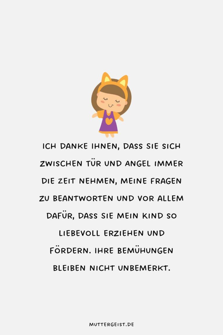 ErzieherSprüche zum Lieben und Lachen