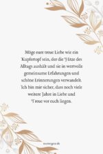 Sprüche zum 7. Hochzeitstag, die fest zusammenschmieden