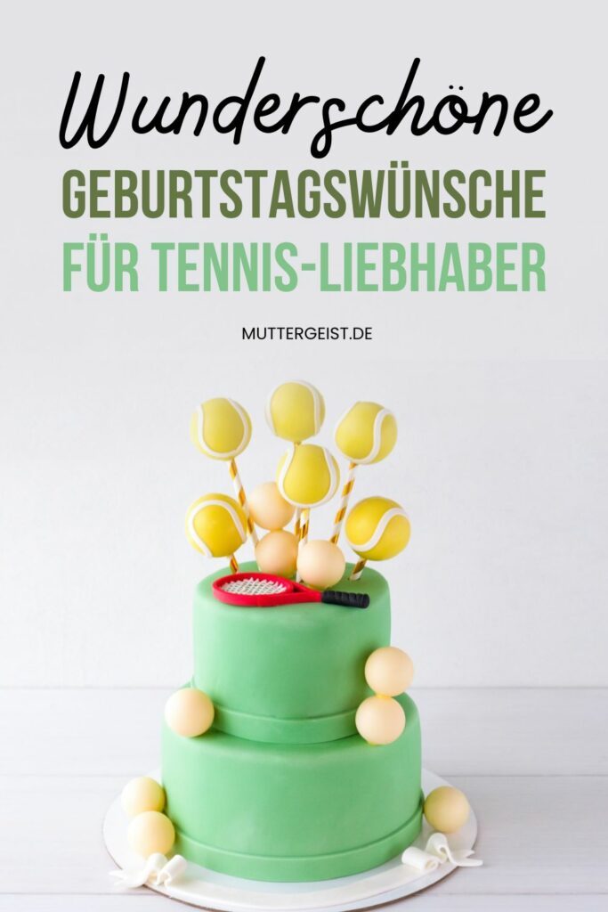Wunderschöne Geburtstagswünsche für Tennis-Liebhaber Pinterest