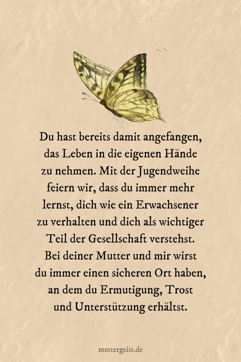 Inspirationen für die beste Rede zur Jugendweihe