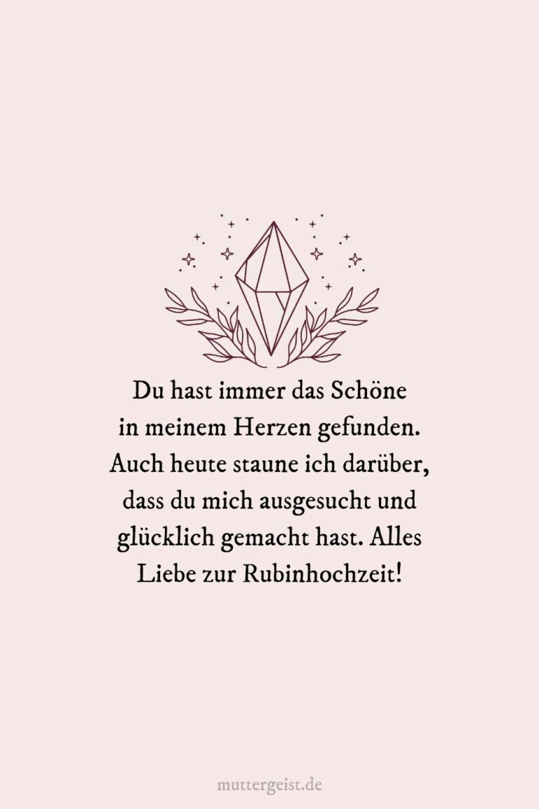 Spruche Zur Rubinhochzeit Zum Ausdrucken