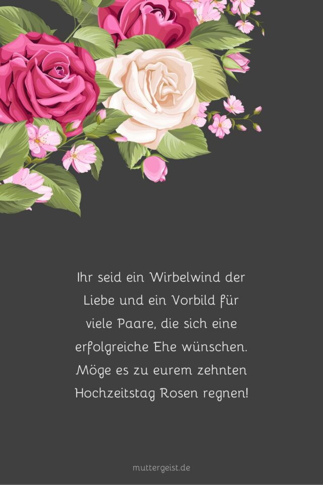 Schöne Sprüche zur Rosenhochzeit zum Aufblühen