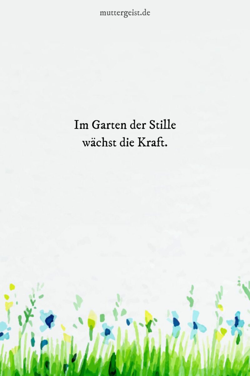 Gartensprüche, die alles erblühen lassen