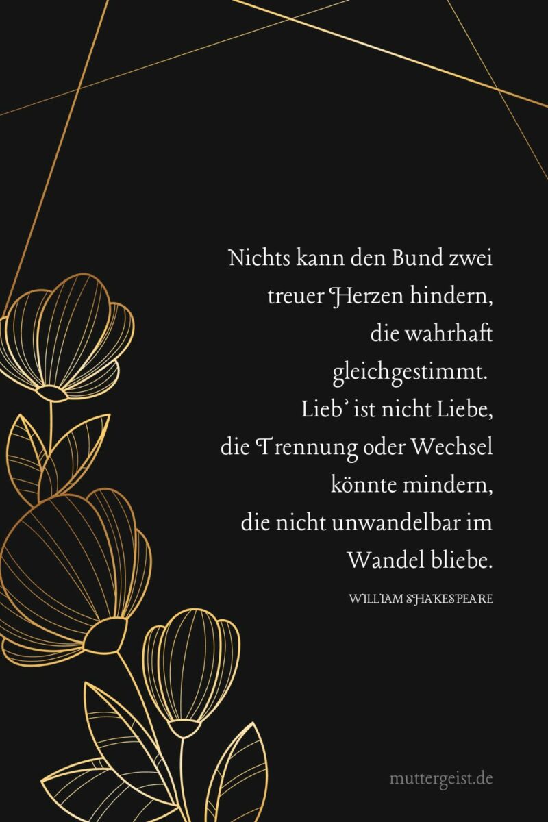 Gefühlvolle Zitate zur Hochzeit von Dichtern