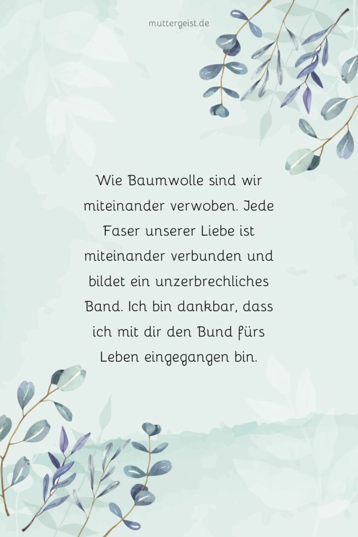 Sprüche zum zweiten Hochzeitstag, die jedes Herz erweichen